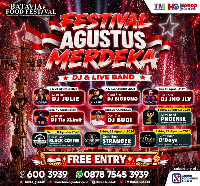 JADWAL SOUNDS OF THE NIGHT BULAN AGUSTUS 2026