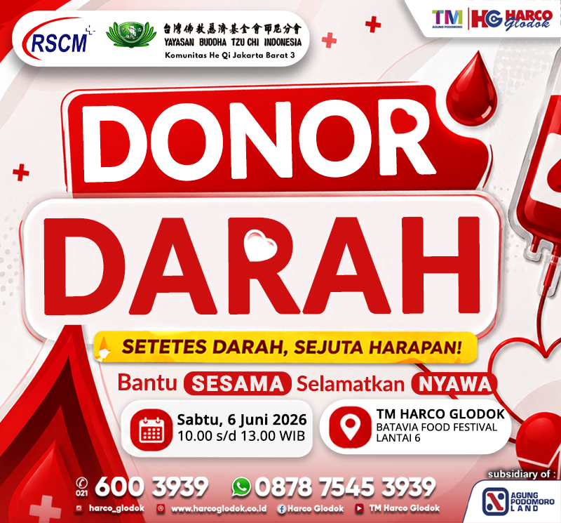 Donor Darah with RSCM & Yayasan Buddha Tzu Chi Indonesia 2026
