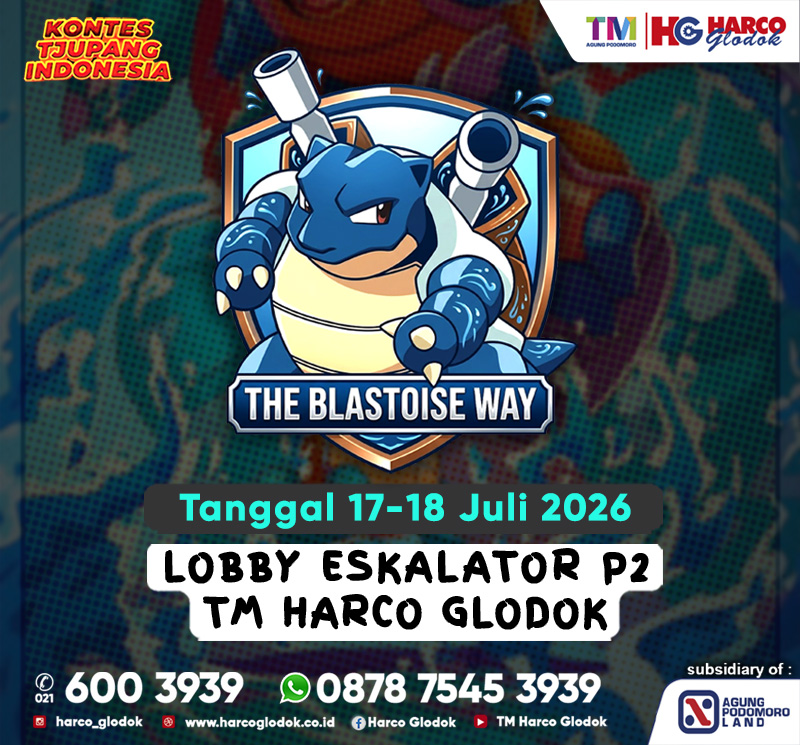 Kontes Tjupang Juli 2026 – The Blastoise Way