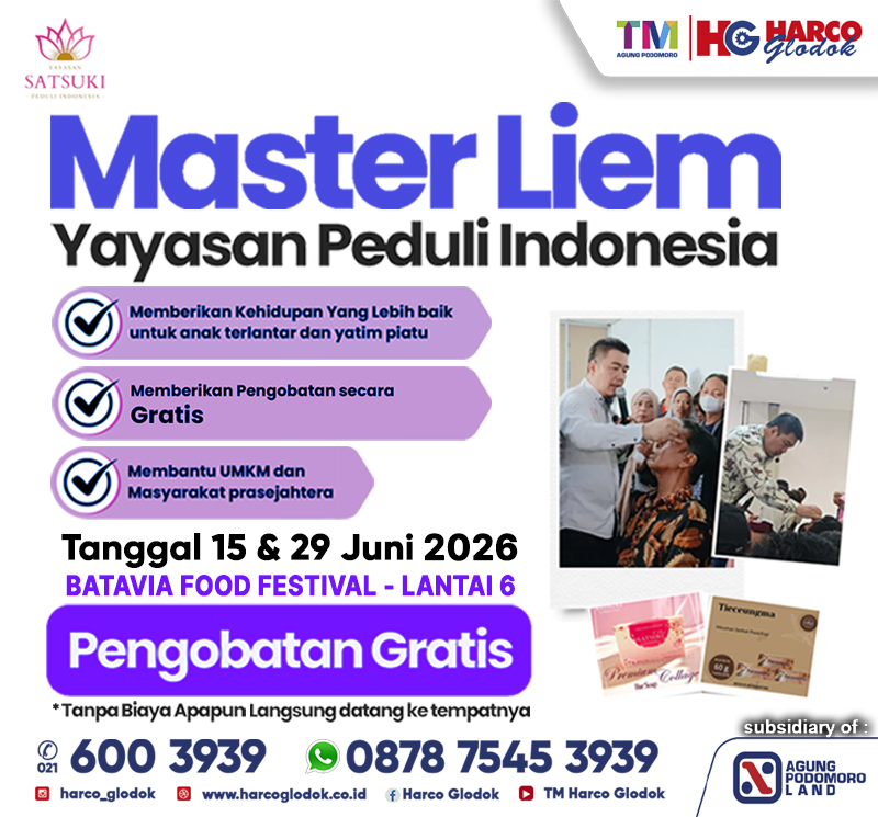 PENGOBATAN GRATIS MASTER LIEM 2026