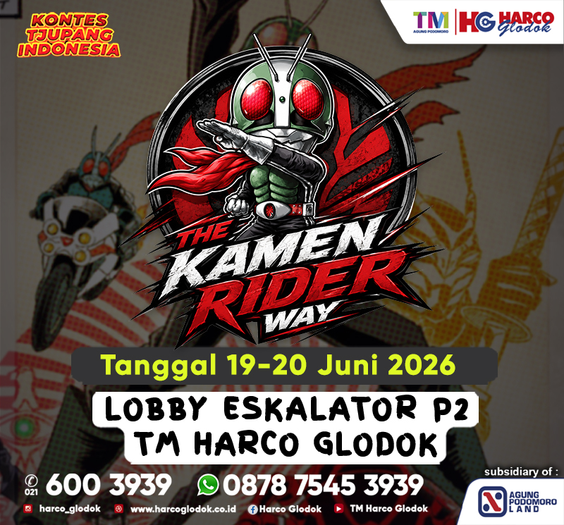 KONTES TJUPANG INDONESIA 2026 “The Kamen Rider Way”