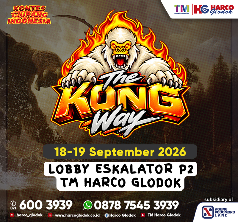 Kontes Tjupang September 2026 – The Kong Way